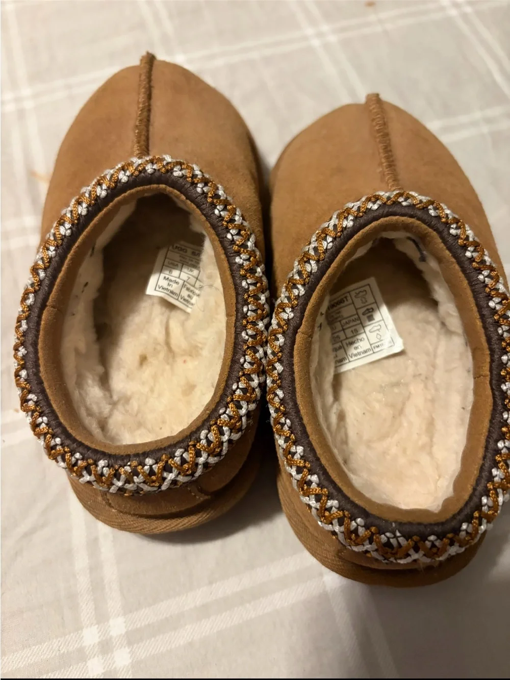 UGG slip moccasins